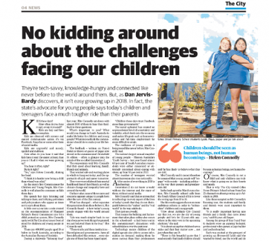 The City Messenger 30 May 018 Challenges Facing Our Children Snip Resize Commissioner For Children And Young People