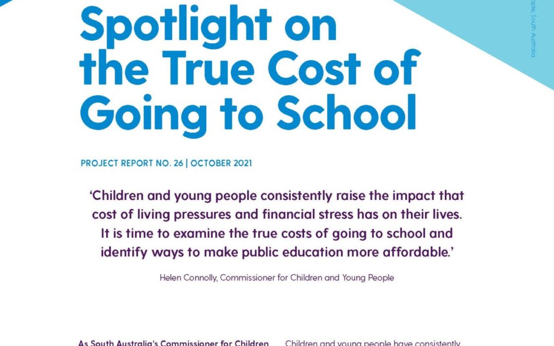 Spotlight: The True Cost of Going to School