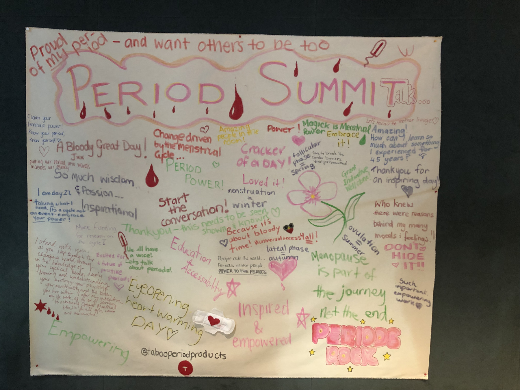 First National Period Summit a bloody good day! Commissioner for